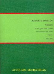Torriani, Antonio: Notturno op.3 für Fagott und Klavier 