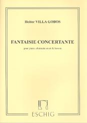 Villa-Lobos, Heitor: Fantaisie concertante pour piano, clarinette et basson,  parties 