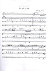 Voert, Georg Ter: Thema und Variationen op.37 für Fagott und Orgel 
