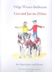 Warner-Buhlmann, Helga: Lisa und Jan im Zirkus für Fagottino in F und Klavier 