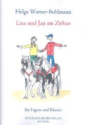 Warner-Buhlmann, Helga: Lisa und Jan im Zirkus für Fagott und Klavier 