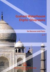 Waterhouse, Graham: Diplo-diversions op.44 for bassoon and piano 
