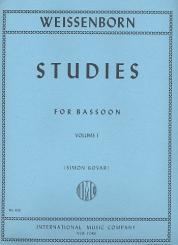 Weissenborn, Julius: Studies vol.1 for bassoon 