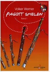 Werner, Volker: Fagott spielen Band 1 (+Download) für Fagott 