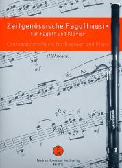 Zeitgenössische Fagottmusik für Fagott und Klavier 