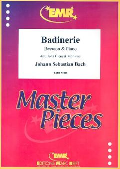 Bach, Johann Sebastian: Badinerie für Fagott und Klavier  