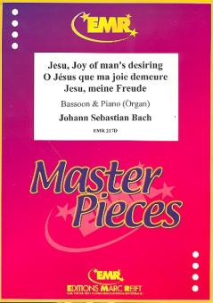 Bach, Johann Sebastian: Jesu meine Freude für Fagott und Klavier (Orgel) 