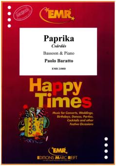 Baratto, Paolo: Paprika für Fagott und Klavier 