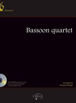 Bassoon Quartet (+CD-Rom) 13 pieces for 4 bassoons, score 
