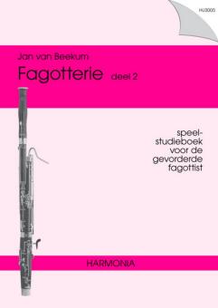 Beekum, Jan van: Fagotterie vol.2 Speel-studieboek voor de gevorderde fagottist 