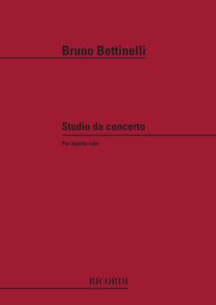 Bettinelli, Bruno: Studio da concerto per fagotto  