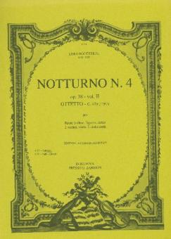 Boccherini, Luigi: Notturno op.38,4 G470 per flauto (oboe), fagotto, corno, 2 violini, viola, 2 violoncelli, partitura 