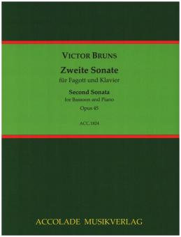 Bruns, Victor: Sonate Nr.2 op.45 für Fagott und Klavier 