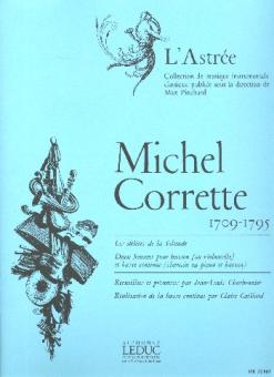 Corrette, Michel: Delices de la solitude pour basson (violoncelle) et Bc 