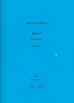 Darbellay, Jean-Luc: B-A-C-H für Fagott 
