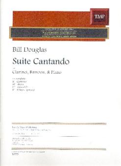 Douglas, Bill: Suite Cantando for clarinet, bassoon and piano, score and parts 