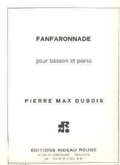 Dubois, Pierre Max: Fanfaronnade pour basson et piano 