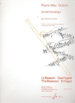 Dubois, Pierre Max: Sonatine-Tango  pour basson et piano 