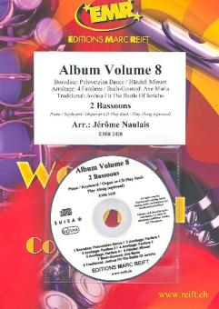 Duet-Album vol.8 (+CD) for 2 bassoons (piano/keyboard/organ ad lib), 2 scores 
