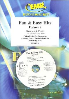 Fun and easy Hits vol.1 (+CD) for bassoon and piano 