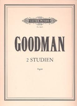 Goodman, Alfred: 2 Studien für Fagott solo 