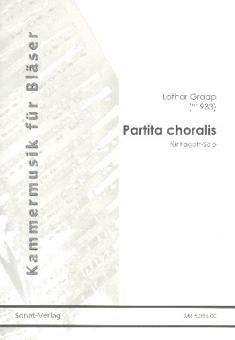 Graap, Lothar: Partita choralis für Fagott 