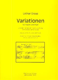 Graap, Lothar: Variationen für Fagott und Orgel 