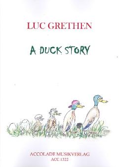 Grethen, Luc: A Duck Story for 4 bassoons score and parts 