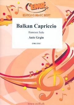 Grgin, Ante: Balkan Capriccio für Fagott solo 
