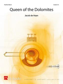 Haan, Jacob de: DH1175811-140 Queen of the Dolo..... for concert band, score and parts 