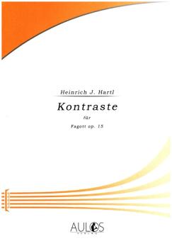 Hartl, Heinrich Josef: Kontraste op.15 für Fagott 