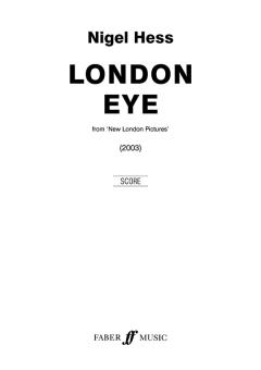 Hess, Nigel: London Eye for Wind Band,  score New London Pictures 