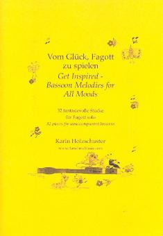 Holzschuster, Karin: Vom Glück Fagott zu spielen für Fagott 
