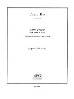 Ibert, Jacques: Le petit âne blanc pour basson et piano 