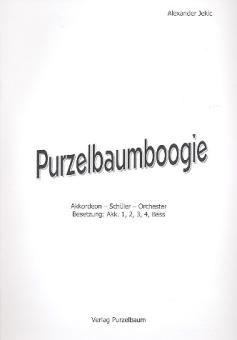 Jekic, Alexander: Purzelbaumboogie für Akkordeonorchester Partitur 
