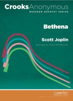 Joplin, Scott: Bethena for 3 bassoons and contra basson, score and parts 
