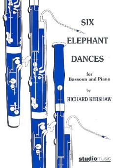 Kershaw, Richard: 6 Elephant Dances for bassoon and piano  