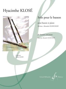 Klosé, Hyacinte Eleonore: Solo pour le basson pour basson et piano 