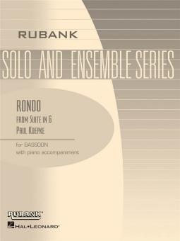 Koepke, Paul: Rondo from Suite G Major for bassoon and piano 