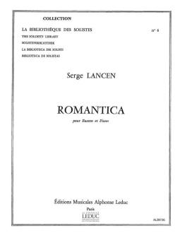 Lancen, Serge: Romantica für Fagott und Klavier 