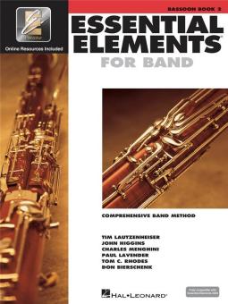 Lautzenheiser, Tim: Essential Elements 2000 vol.2 (+Online Audio) for concert band, bassoon 