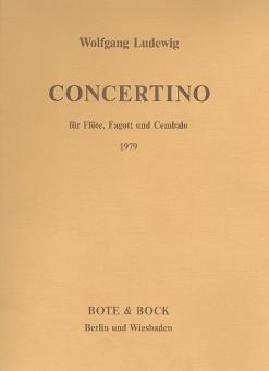 Ludewig, Wolfgang: Concertino für Flöte, Fagott und Cembalo 