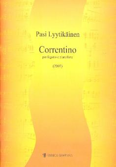 Lyytikäinen, Pasi: Correntino per fagotto e pianoforte  