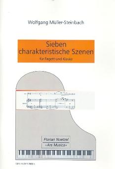 Müller-Steinbach, Wolfgang: 7 charakteristische Szenen für Fagott und Klavier 