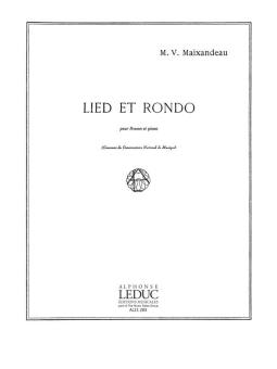 Maixandeau, M. V.: Lied et Rondo pour basson et piano 