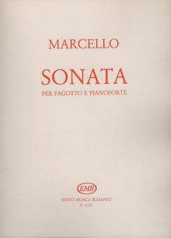 Marcello, Benedetto: Sonate für Fagott und Klavier  