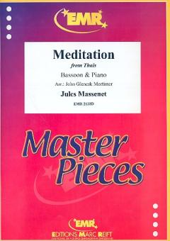 Massenet, Jules Emile Frederic: Meditation aus Thais für Fagott und Klavier  