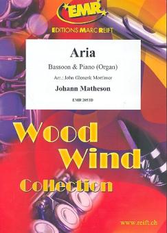 Matheson, Johann: Aria for bassoon and piano (organ)  