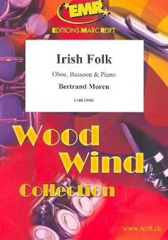 Moren, Bertrand: Irish Folk for oboe, bassoon and piano score and parts 