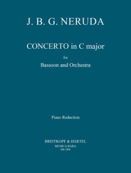 Neruda, Johann Baptist Georg: Concerto C major for bassoon and piano 